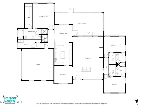 Floorplan - 3555 Bonner Dr, Olive Branch, MS 38654 photo 1 of 4