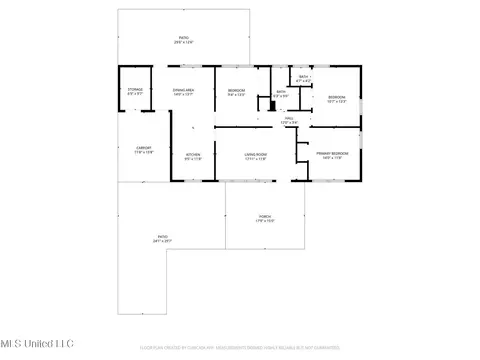 Floorplan - 444 Mcdowell Park Cir, Jackson, MS 39204 photo 2 of 2