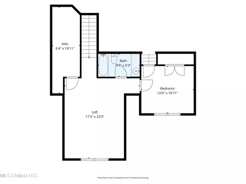 Floorplan - 9073 Lyon Cv, Olive Branch, MS 38654 photo 2 of 4