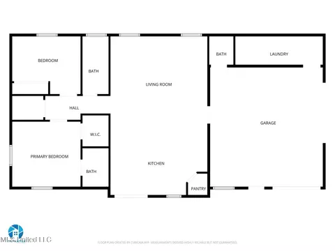 Floorplan - 92 Daniels Way, Saucier, MS 39574 photo 1 of 2