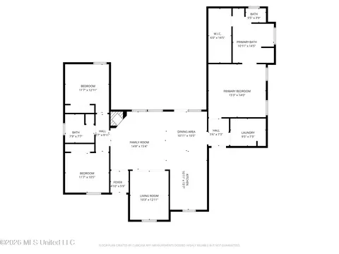 Floorplan - 242 Falls Xing, Madison, MS 39110 photo 1 of 1