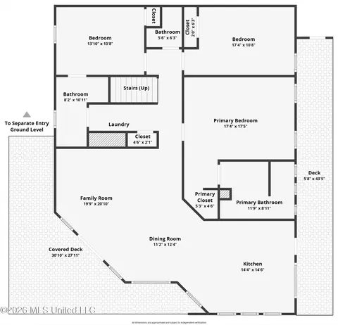 Floorplan - 218 West Ave, Long Beach, MS 39560 photo 1 of 2