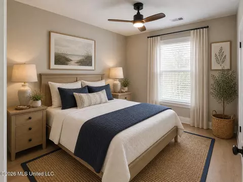 Bedroom - 8516 Kono Pl, Diamondhead, MS 39525 photo 6 of 6