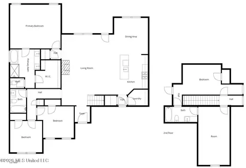 Floorplan - 1368 Crk Hvn Dr, Hernando, MS 38632 photo 1 of 1