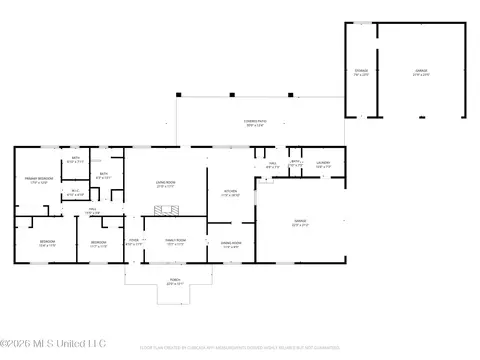 Floorplan - 3820 N Windermere Dr, Nesbit, MS 38651 photo 2 of 2