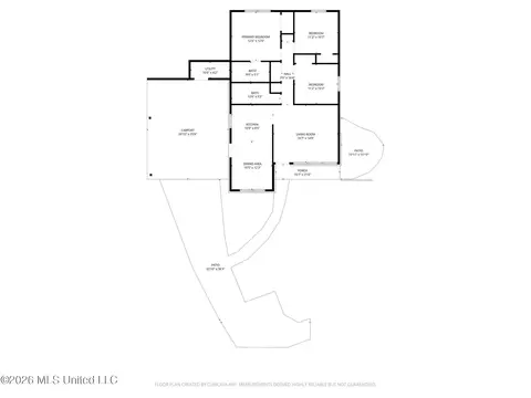 Floorplan - 169 Thousand Oaks Cir, Jackson, MS 39212 photo 2 of 2