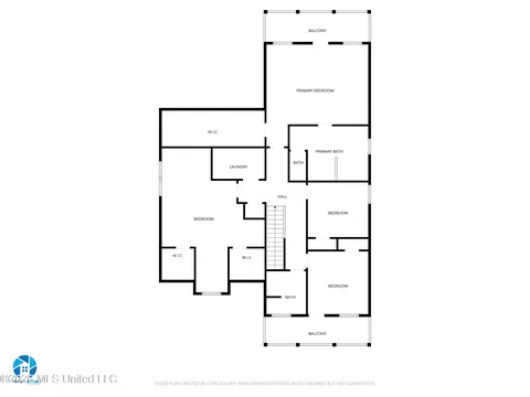 Floorplan - 117 W 4th St, Long Beach, MS 39560 photo 2 of 6