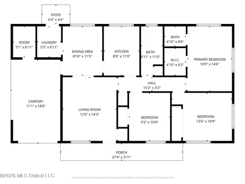 Floorplan - 117 James Monroe Pl, Jackson, MS 39213 photo 1 of 1