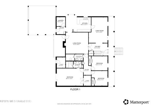Floorplan - 2231 Sheffield Dr, Jackson, MS 39211 photo 2 of 3