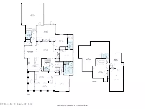 Floorplan - 3524 Williams Brooke Ln, Hernando, MS 38632 photo 3 of 5