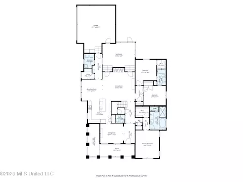 Floorplan - 3524 Williams Brooke Ln, Hernando, MS 38632 photo 1 of 5