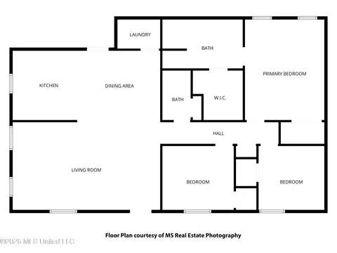 Floorplan - 222 Gristmill Rd, Lucedale, MS 39452 photo 2 of 2