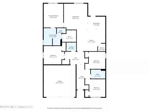 Floorplan - 1090 Enclave Cir, Long Beach, MS 39560 photo 1 of 1