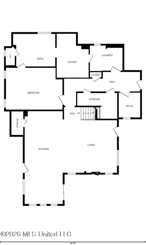 Floorplan - 272 Arbor Trl, Brandon, MS 39047 photo 3 of 4