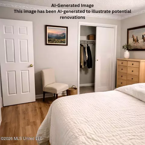 Bedroom - 19211 Eldridge Dr, Saucier, MS 39574 photo 4 of 4