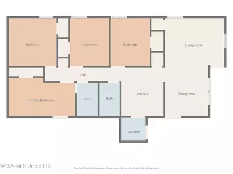 Floorplan - 3448 Prichard Rd, Coldwater, MS 38618 photo 1 of 2