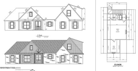Floorplan - 361 Stump Ridge Rd, Brandon, MS 39047 photo 2 of 2