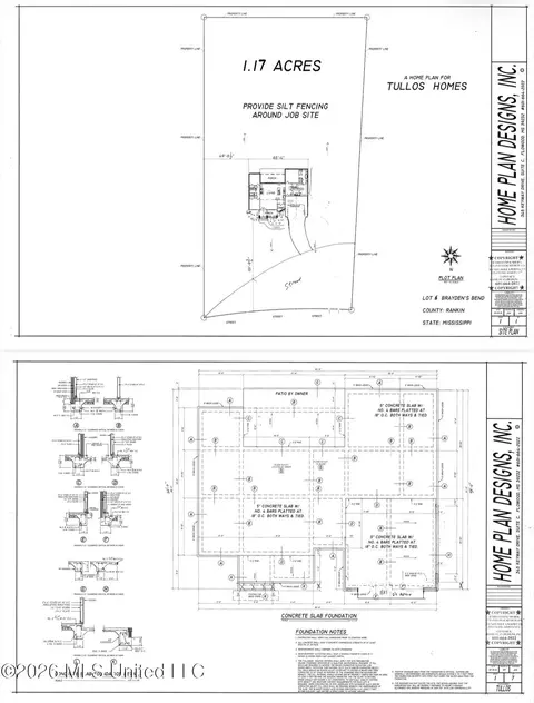 Floorplan - 120 Braydens Bnd, Brandon, MS 39042 photo 3 of 3