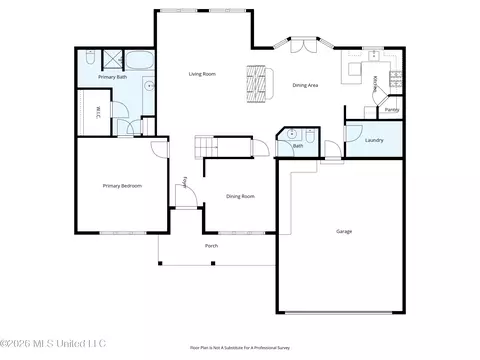 Floorplan - 1679 Sandpiper Cv, Hernando, MS 38632 photo 3 of 3