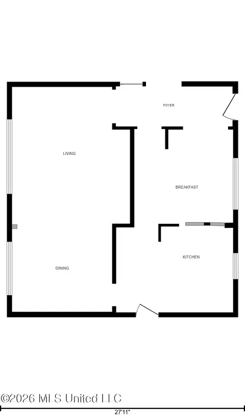 Floorplan - 2115 Meadowbrook Rd, Jackson, MS 39211 photo 3 of 3