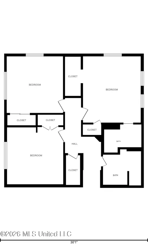 Floorplan - 2115 Meadowbrook Rd, Jackson, MS 39211 photo 2 of 3