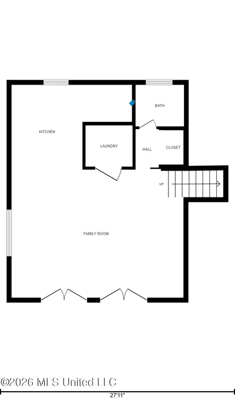 Floorplan - 2115 Meadowbrook Rd, Jackson, MS 39211 photo 1 of 3