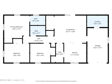 Floorplan - 104 8th St, Long Beach, MS 39560 photo 1 of 1
