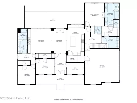 Floorplan - 2332 Slocum Rd, Hernando, MS 38632 photo 1 of 3