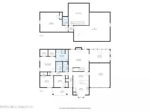 Floorplan - 2601 Birch Island Dr, Nesbit, MS 38651 photo 3 of 3
