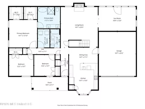 Floorplan - 2601 Birch Island Dr, Nesbit, MS 38651 photo 1 of 3
