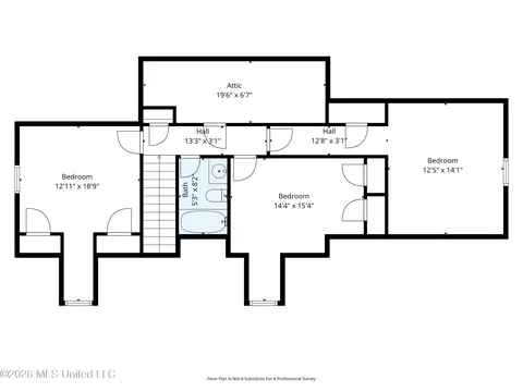 Floorplan - 6795 Goodman Rd, Walls, MS 38680 photo 2 of 4