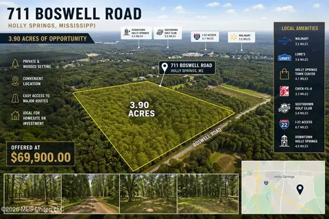 711 Boswell Rd, Holly Springs, MS 38635