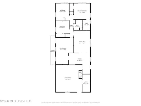 Floorplan - 3009 Suncrest Dr, Jackson, MS 39212 photo 1 of 1