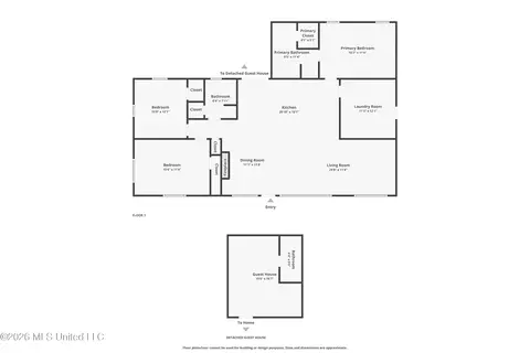 Floorplan - 101 Olson Ave, Long Beach, MS 39560 photo 1 of 1