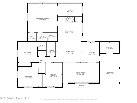 Floorplan - 118 Kildare, Jackson, MS 39209 photo 1 of 2