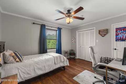Bedroom - 1329 Grantham Rd, Sumrall, MS 39482 photo 8 of 9