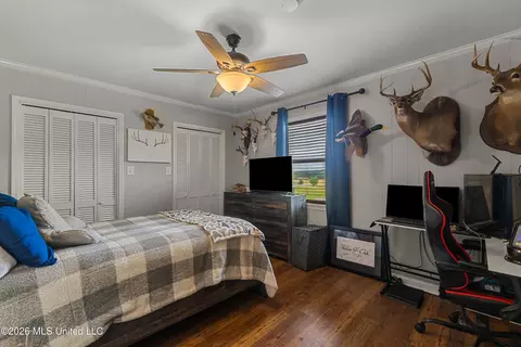 Bedroom - 1329 Grantham Rd, Sumrall, MS 39482 photo 7 of 9