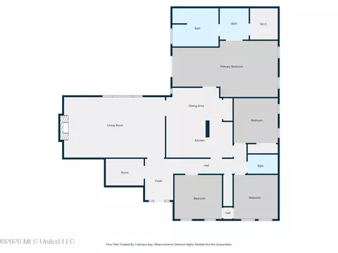 Floorplan - 2307 Arrowhead Dr, Mccomb, MS 39648 photo 1 of 1