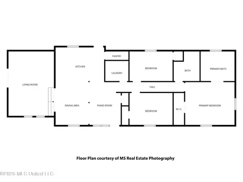 Floorplan - 3298 Ms-613 Hwy, Lucedale, MS 39452 photo 1 of 1