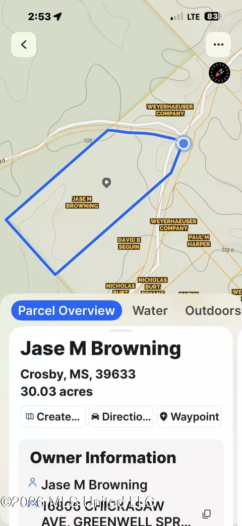 35 Parker Rd, Crosby, MS 39633