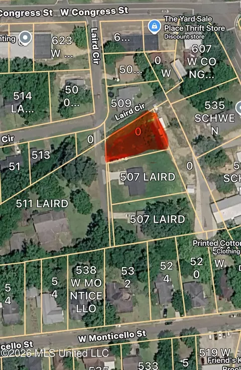Laird Circle, Brookhaven, MS 39601