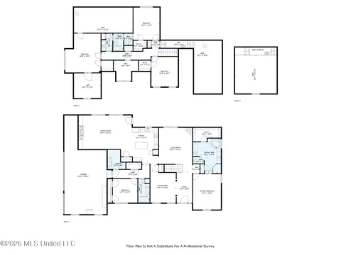 Floorplan - 2830 S Manning Cir, Nesbit, MS 38651 photo 1 of 1