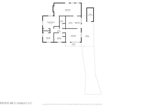 Floorplan - 5656 Plemon St, Jackson, MS 39206 photo 2 of 2