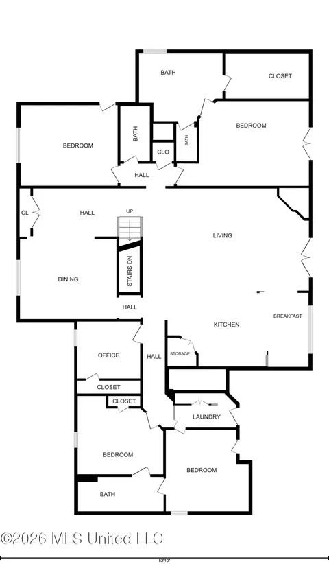 Floorplan - 124 Pine Oak Ln, Florence, MS 39073 photo 1 of 1
