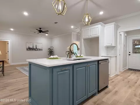 Kitchen - 60 Meadow Breeze Rd, Sumrall, MS 39482 photo 3 of 5