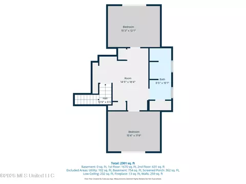 Floorplan - 38 Downs St, Lumberton, MS 39455 photo 2 of 4