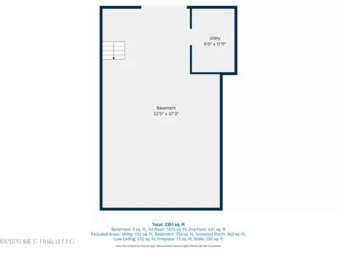 Floorplan - 38 Downs St, Lumberton, MS 39455 photo 3 of 4