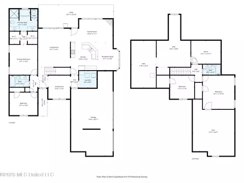 Floorplan - 1409 Monteith Ave, Hernando, MS 38632 photo 4 of 6
