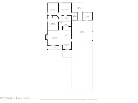 Floorplan - 4253 Cypress Dr, Jackson, MS 39212 photo 1 of 1