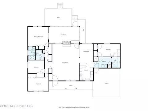 Floorplan - 1463 Thunderbird Dr, Hernando, MS 38632 photo 1 of 2